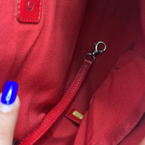 Chanel Lambskin Quilted Large Boy Bag flap, Black with Red piping - Picture 7 of 15